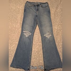 Hollister Light Blue Flare Jeans